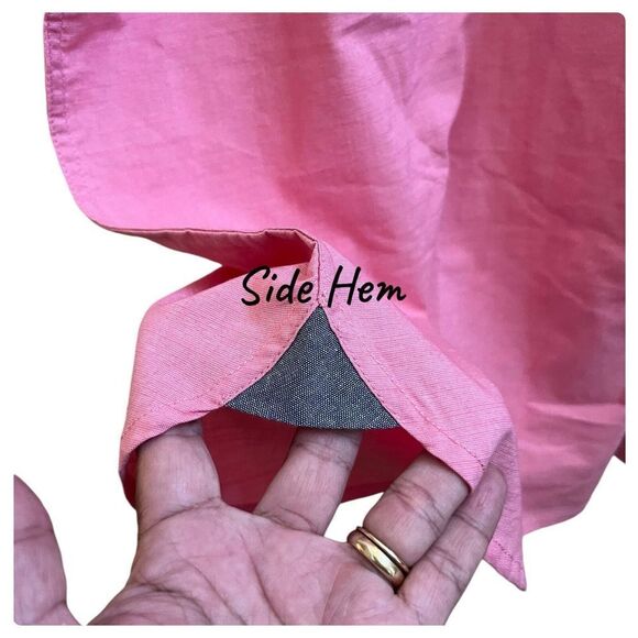 Free Planet Men's Deep Sea Coral Button Up Shirt Size 2X Resort Wear Beach - Picture 4 of 10